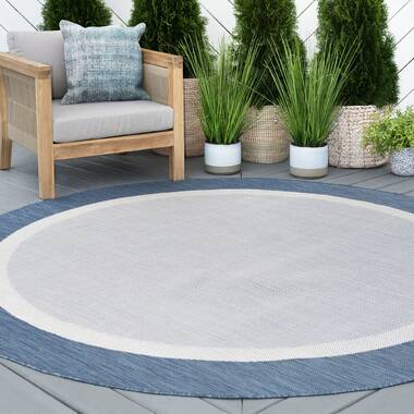 Sarica Flatwoven Indoor / Outdoor Area store Rug - Rectangle 5'3